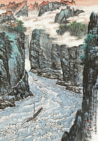 两岸猿声啼不住，轻舟已过万重山。全诗意思及赏析